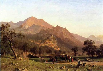 Rocca de Secca Albert Bierstadt Montaña Pinturas al óleo